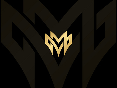 Letter Mv Or Vm Monogram Logo (for sale)