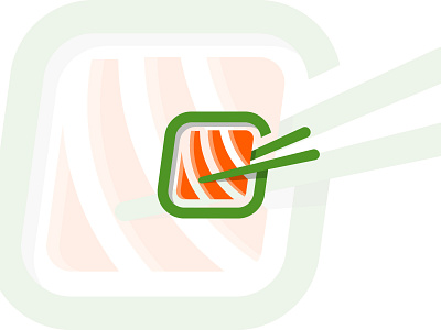 Letter G Sushi Logo (for sale)