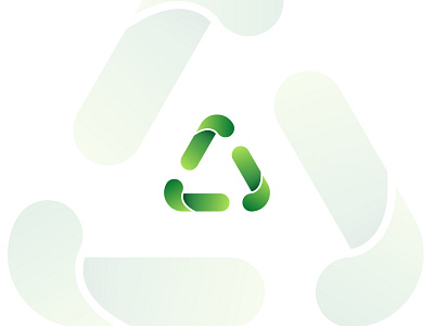 Letter R Recycle Logo (for sale)