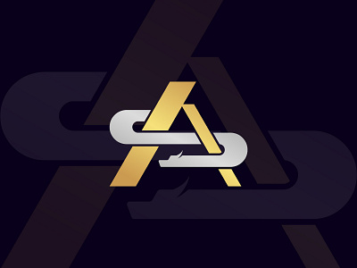 Letter A Dragon Logo (for sale)