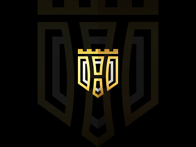 Letter H Shield King Logo (for sale)