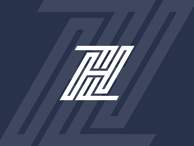 ZH Letter Logo (for sale) leter h lette z letter zh logo logo for sale monogram logo typography zh monogram