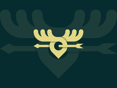 Deer Target Location Logo (for sale)