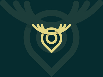 Deer Location Logo (for sale)