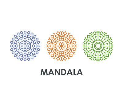 MANDALA arabic art background decoration design element ethnic floral flower indian mandala meditation motif oriental ornament pattern round tribal vector vintage