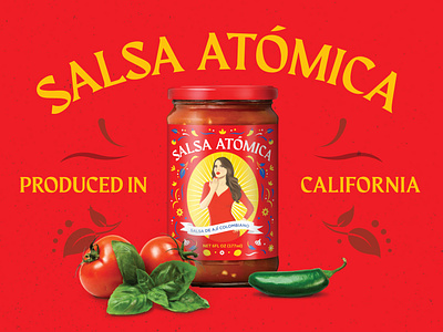 Salsa Atómica Packaging