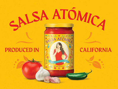 Salsa Atomica - Salsa Picante Mexicana