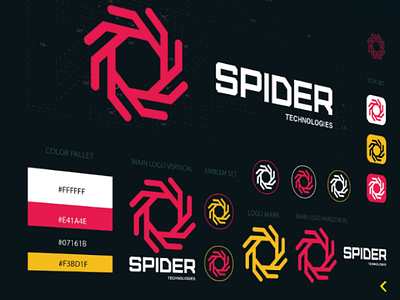 Logo design for spider technologies