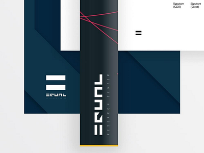 Equal research center stationery design art artist branding graphicsdesign graphicsdesigner logo logodesign logodesigner logomurah