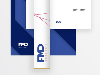 FMD technologies stationery design