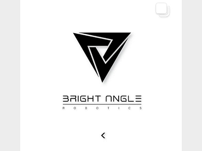 Bright Angle robotics logo design art artist branding business entrepreneurs graphicsdesign logo logodesign logodesigner startup