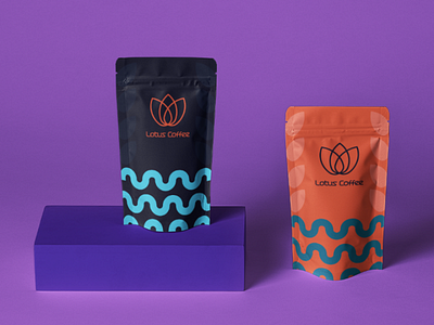 Lotus coffee branding brandidendity branding business coffee entrepreneurs logo new business package design startup