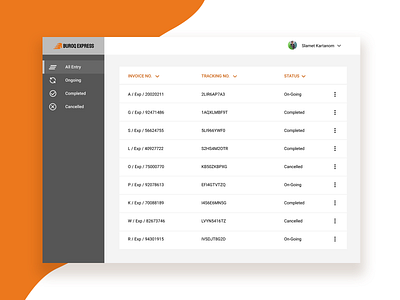 Web Table UI Design