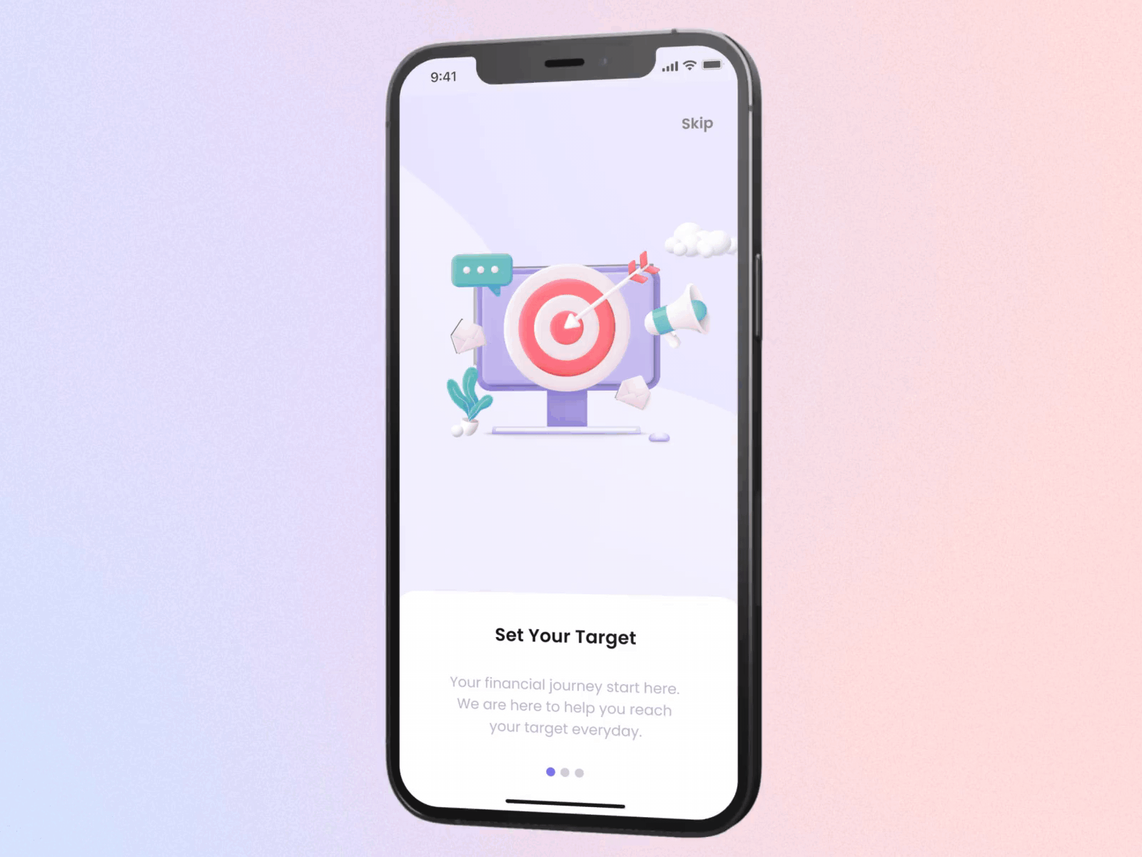 Onboarding Screen UI Design app design illustration ui uidesign