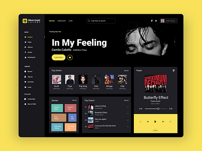 music player design music music palyer music web