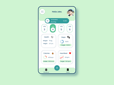 Fitness App Concept