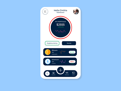 Trading Concept adobexd appdesign design dribbble flatdesign mobile app mobile ui ui user interface ux