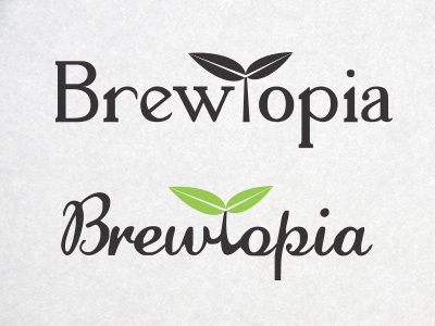 Brewtopia Identity coffee feedback identity logo natural