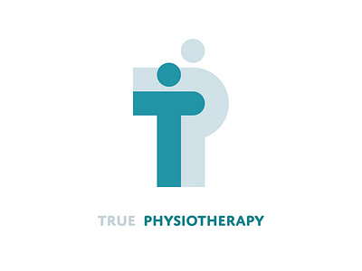 Truephysio Logo brand and identity branding illustrator logo vector