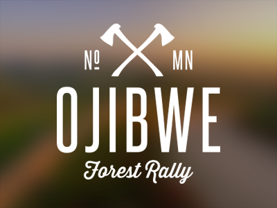 Ojibwe Forest Rally Logo Concept