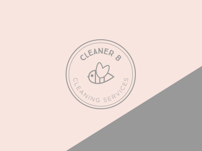 CleanerB Mark cleaner cleaning cleaning company identity logo logomark minimal simple