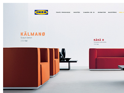 Ikea front page redesign