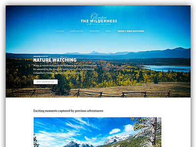 Nature watching activity page