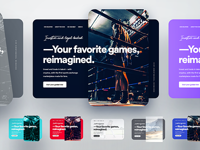HeroCardPlay card cards hero kalman landing layout magyari playing typography with
