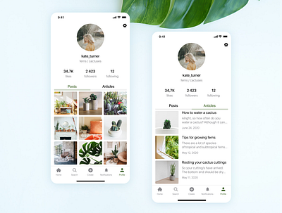 User profile for Daily UI #006 app concept daily ui dailyui design figma minimal mobile profile social social app ui user user profile