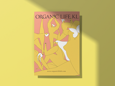 Organic Life KL 2019 Poster branding design flat illustration minimal poster poster design