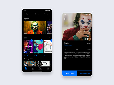 Concept of Movie app