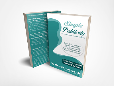 Simple Publicity book art book design cover design poster