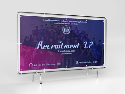 Recruitment Event Banner banner ad banner design banners branding creative design event branding event design