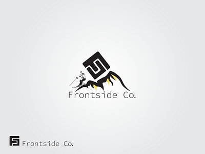Frontside Co. custom logo logo logo design minimalist logo modern logo vintage