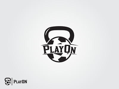 PlayON creative logo modern logo unique logo