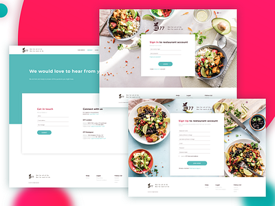 Web design for E77 bright colorful design landing landingpage login page loginform modern design sign up sign up form signup ui ui design uidesign uiux ux webdesign website website design