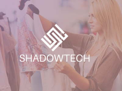 Shadowtech logo for clothing brand clothing brand logo design illustrator logo design minimal professional vector