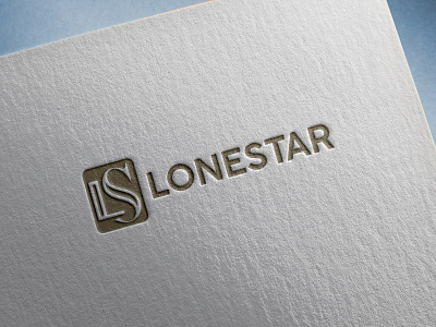 LoneStar logo - Apparel brand apareal brand branding clothing design icon illustration logo typogaphy
