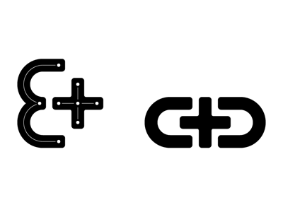 Et & Pill ampersands black fontaid illustrator vector white