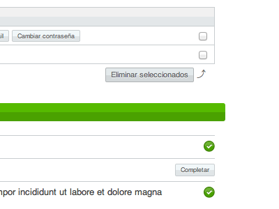 Obvio… clean css3 html5 ui