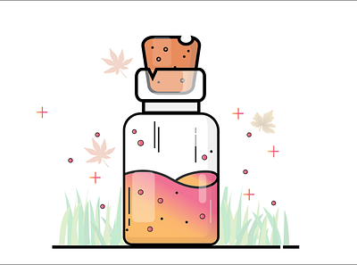 magic potion color creative design flatdesign illustration magic magic potion potion