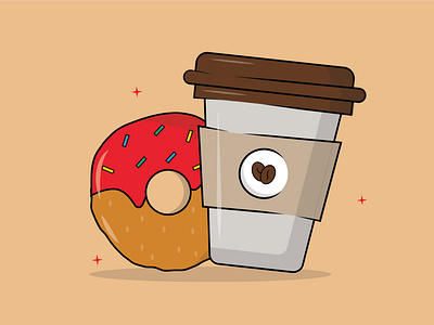 coffee donut