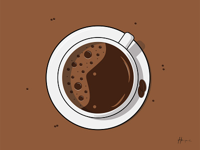 coffee illustration coffee coffee cup creative design flat design flatdesign illustration vector vector art vectorart