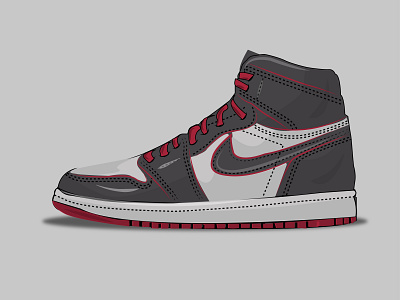 Nike sneakers illustration design creative design flat design flatdesign graphic design illustration