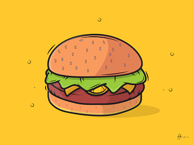 burger illustration design burger illustration design creative design flat design flatdesign illustration vector vectorart