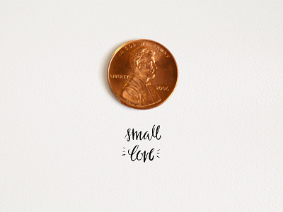 Day 55 of 365 Days of Lettering calligraphy hand lettering lettering penny script small tiny type