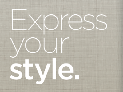 Express express gotham linen style type