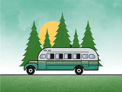 Magic Bus, Into the Wild(2007) design graphic minimal poster