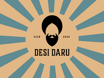 Desi Daru Logo design