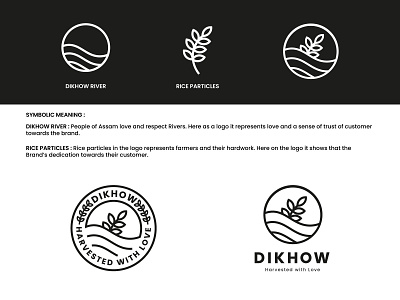 Dikhow Logo branding clean design graphic logo logos minimal simple ui